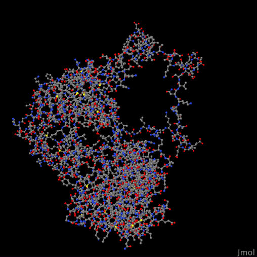 protein yeast molecule visualization YMR106C t2k