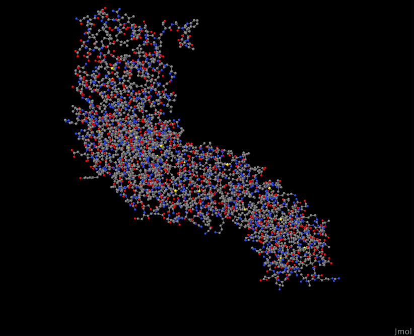 protein yeast molecule visualization YNL189W 2Z6H