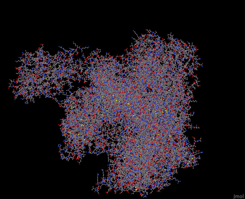 protein yeast molecule visualization YPR110C 3j0k